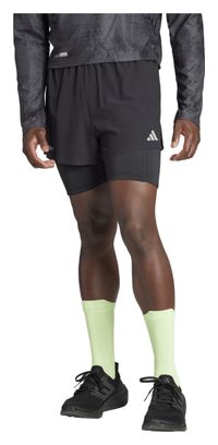 adidas Performance Ultimate Aeroready 2-in-1 Shorts Schwarz