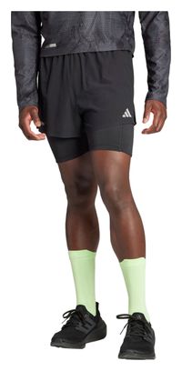 adidas Performance Ultimate Aeroready 2-in-1 Shorts Schwarz