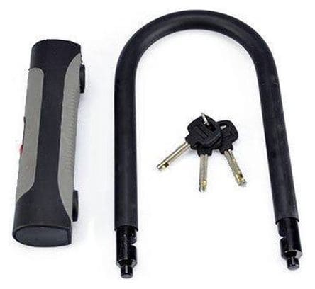 Cadenas pour vélo U-lock 448 ART4 180 x 245 mm Noir