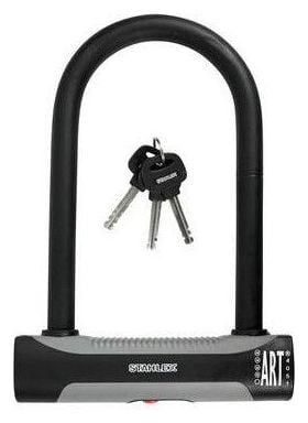 Cadenas pour vélo U-lock 448 ART4 180 x 245 mm Noir