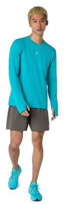 Men's Asics Road Seamless Blue Running T-Shirt
