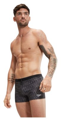 Speedo Valmilton Lines Zwempak Zwart / Grijs