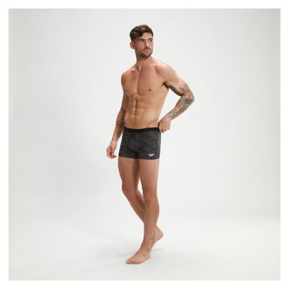Speedo Valmilton Lines Zwempak Zwart / Grijs
