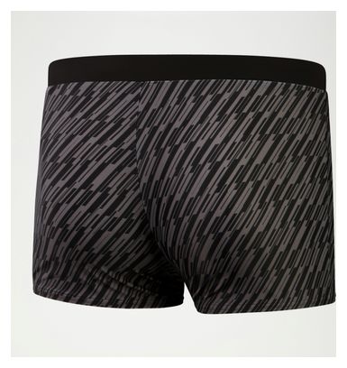 Speedo Valmilton Lines Zwempak Zwart / Grijs