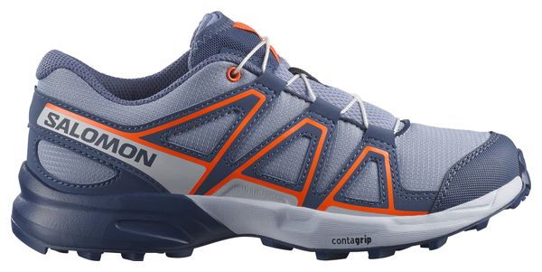 Salomon Speedcross Trail-Schuhe Blau/Orange für Kinder