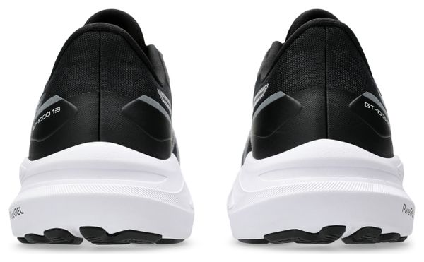 Chaussures Running Asics GT-1000 13 Noir/Blanc Femme