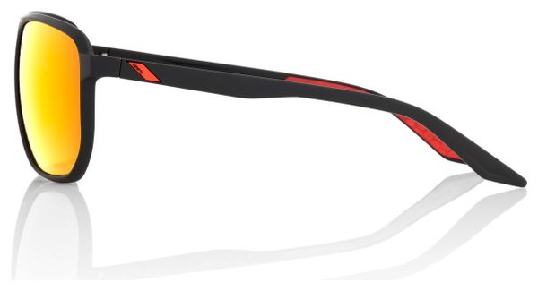100% Konnor Soft Tact Black / Mirror Hiper Red