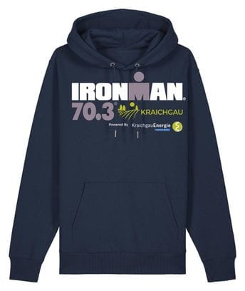 Felpa con cappuccio Ironman 70.3 Kraichgau Navy