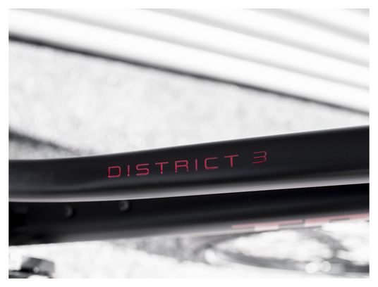Vélo de Ville Trek District 3 Equipped Stagger Shimano Nexus 8V Matte Trek Black 2023