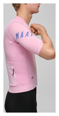 Maillot Manches Courtes Maap Apex Aeon Rose Homme