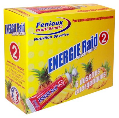 Fenioux Energy Raid 2 Ananas Box of 6