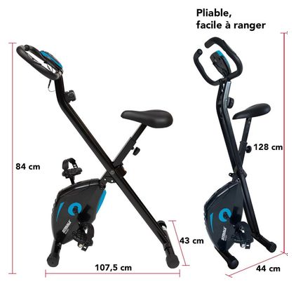 Vélo d'appartement pliable STRIALE SV-317