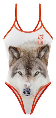 Badeanzug Women 1-Piece Otso Swim Wolf Weiß