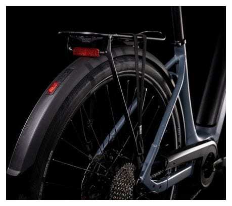 Cube Supreme Sport Hybrid One 400 Easy Entry Bicicleta eléctrica de ciudad Shimano Alivio/Altus 9S 400 Wh 700 mm Gris Azul 2022