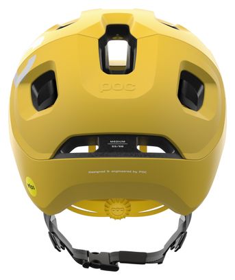Helm Poc Axion Race Mips Aventurin Mattgelb