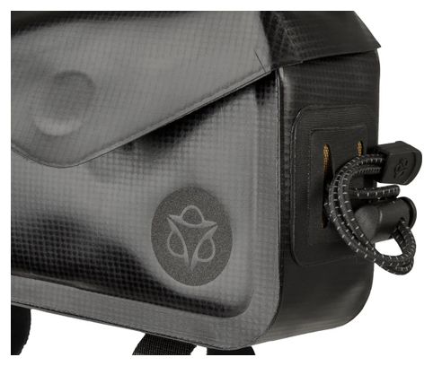 Bolsa para cuadro Agu Top-Tube Venture Extreme Impermeable 0,7L Negra