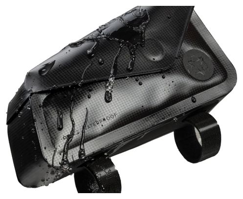 Bolsa para cuadro Agu Top-Tube Venture Extreme Impermeable 0,7L Negra