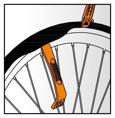 ICE TOOLZ 64A2 Double Function Tire Lever