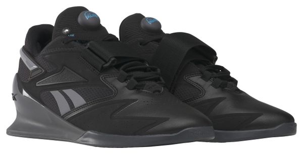 Chaussures d'Haltérophilie Reebok Legacy Lifter III Noir/Gris