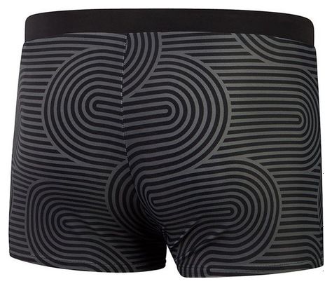 Speedo Valmilton Waves Badpak Zwart / Grijs