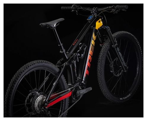 Wiederaufgearbeitetes Produkt - E-Mountainbike All-Suspend Trek Rail 9.8 XT Shimano XT 12V 750 Wh 29'' Schwarz / Rot Fade 2022