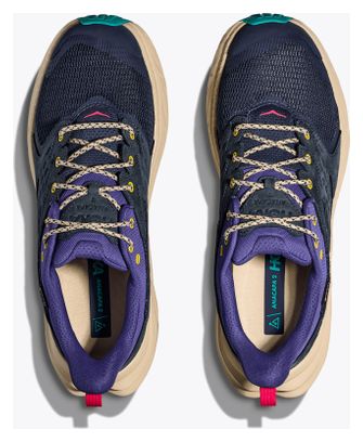 Zapatillas de senderismo Hoka Anacapa 2 Low GTX Azul Hombre