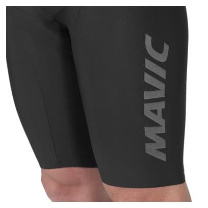 Kurze Radhose mit Trägern Mavic Ksyrium Schwarz