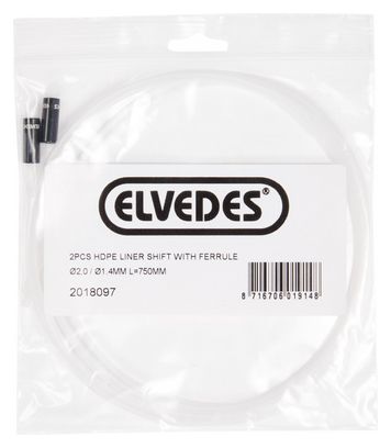 Elvedes Inner Liner Transmission Cable 750 mm (x2)