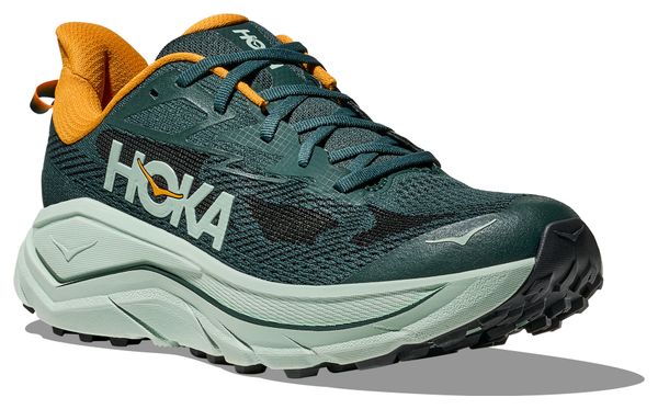 Chaussures Trail Hoka Challenger 8 Vert Homme