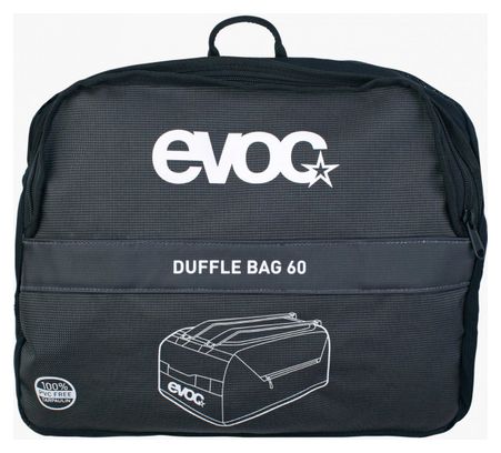 Bolsa de deporte EVOC Duffle Bag 60 carbón Gris Negro