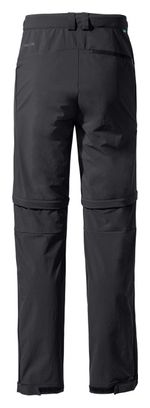 Pantalon Convertible Vaude Farley Stretch T-ZIp III Noir