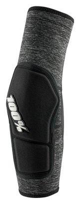 100% Ridecamp V2 Grey/Black Elbow Pads