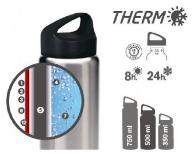 Bouteille isotherme 1L Laken Classic Thermo inox