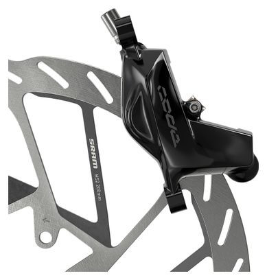 Sram Code Silver Stealth Schijfrem Achter (Zonder Rotor) 2000 mm Zwart