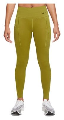 Damen 3/4 Tights Nike Dri-Fit Go Grün