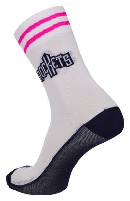 Calcetines blancos Santini Team Rockets 2026