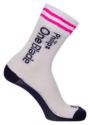 Calcetines blancos Santini Team Rockets 2026