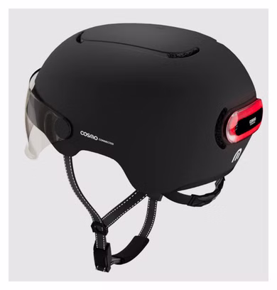 Cosmo Connected Fusion Helmet Black