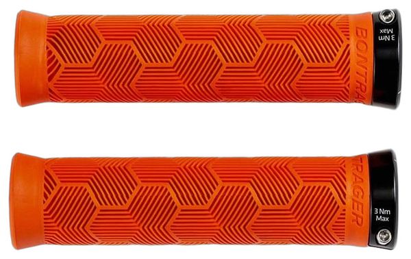Paar Bontrager XR Trail Elite Recycled Plastic Grips Orange