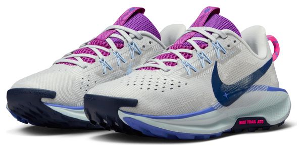 Nike Pegasus Trail 5 Trail-Laufschuhe Grau/Blau Damen