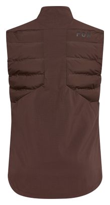 Giacca Fox Flexair Fire Brown senza maniche
