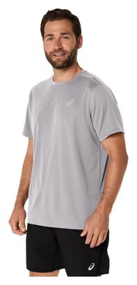 Asics Core Short Sleeve Shirt, Gray, Men's