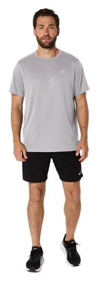 Asics Core Short Sleeve Shirt, Gray, Men's