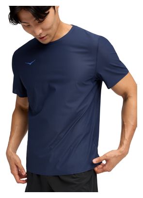 Hoka Airolite 2.0 Short Sleeve Shirt Blue Men's