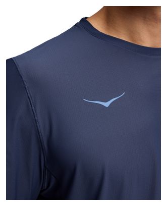 Hoka Airolite 2.0 Short Sleeve Shirt Blue Men's