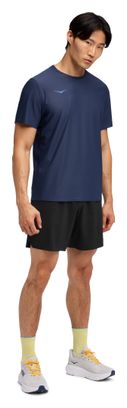 Hoka Airolite 2.0 Short Sleeve Shirt Blue Men's