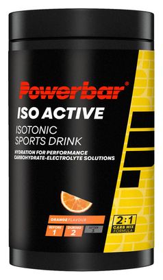 Boisson énergétique Powerbar Iso Active Orange - 600g