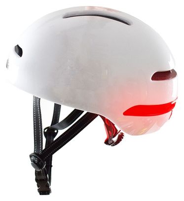 Casque vélo bol intelligent blanc pour BMX  VTT  Trotttinette