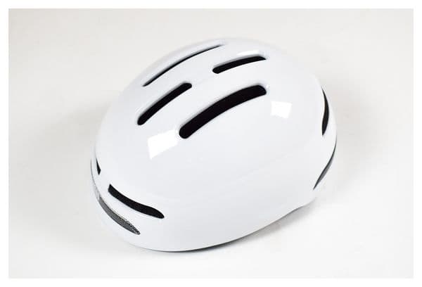 Casque vélo bol intelligent blanc pour BMX  VTT  Trotttinette