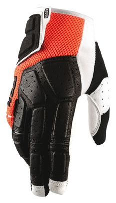 100% Simi Gloves - Negro Naranja